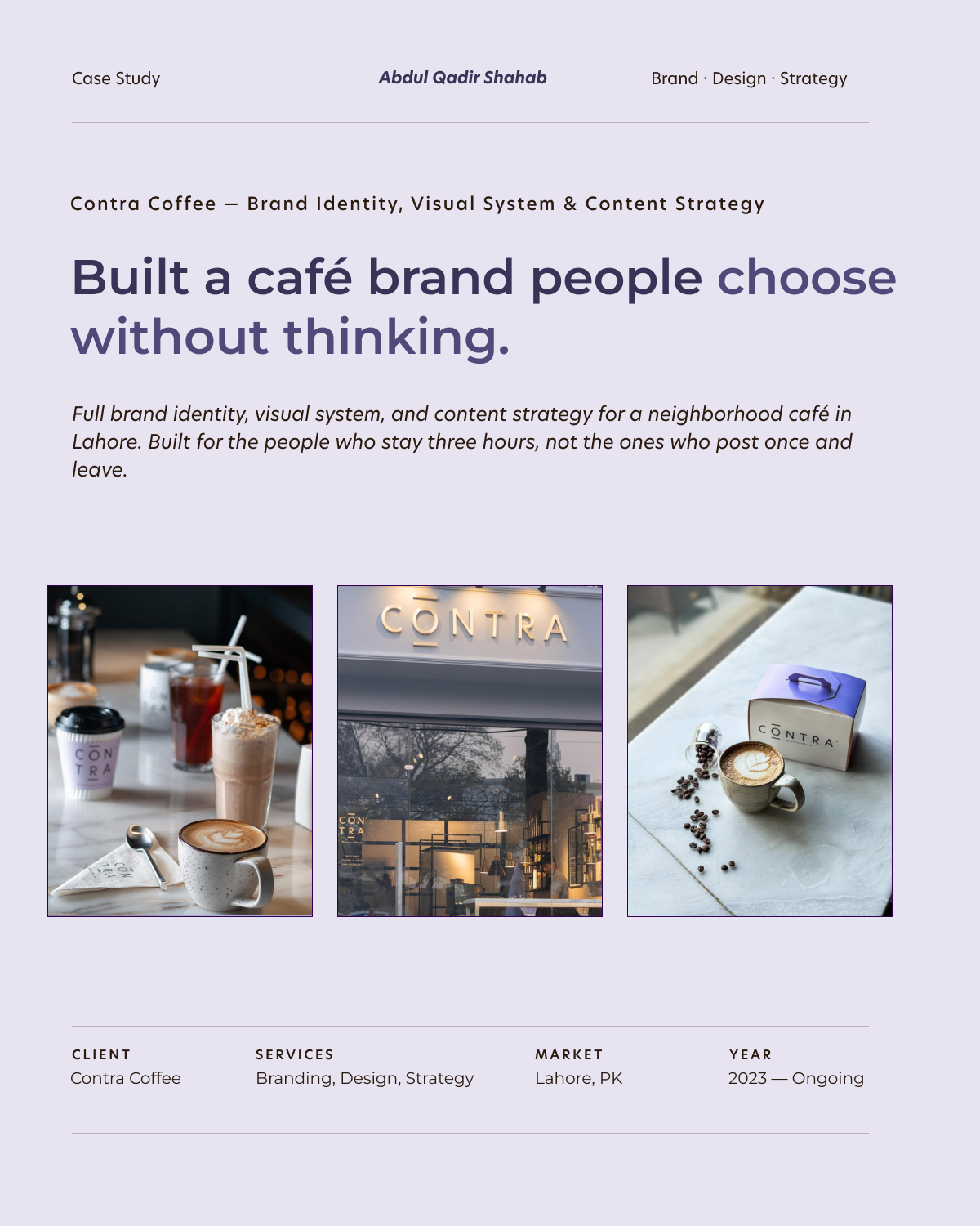 Contra coffee preview